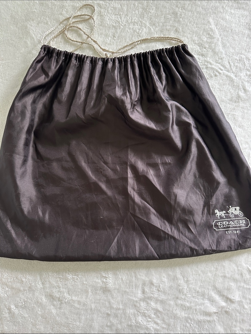 Coach drawstring dust bag - Picture 2 of 7